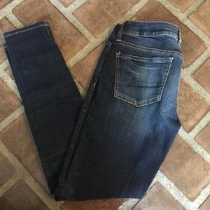 American Eagle Blue perfect stretch jegging